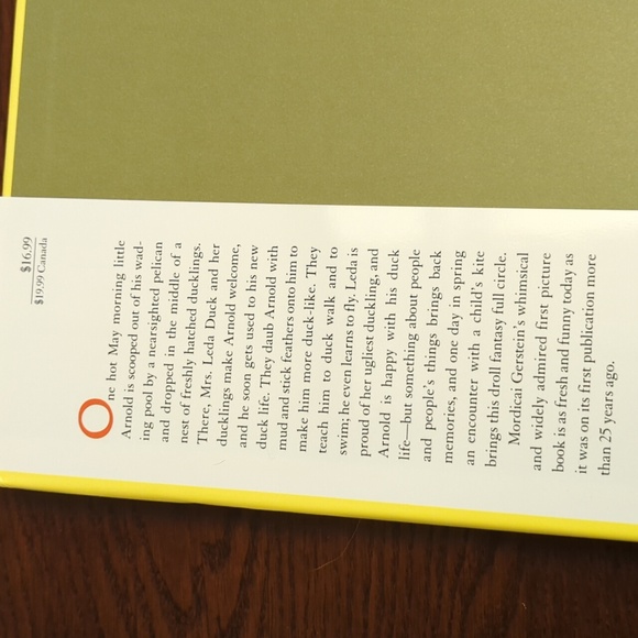 Roaring Brook Press Other New Arnold Of The Ducks Hardcover